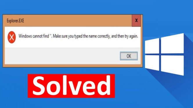 Cara Mengatasi Windows Cannot Find Make Sure You Typed The Name